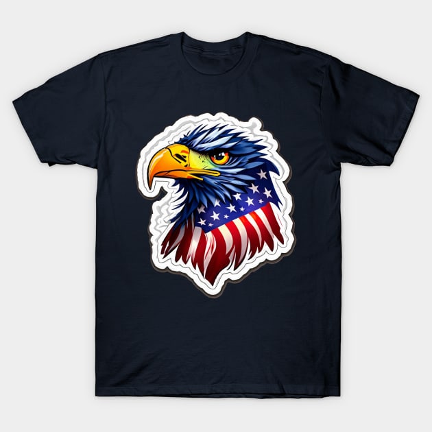 USA Eagle T-Shirt by Mi Bonita Designs